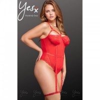 Red Bodysuit Lingerie