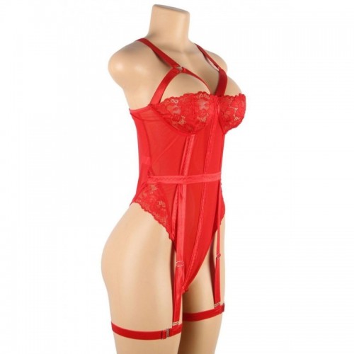 Red Bodysuit Lingerie