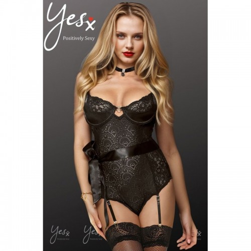 Black Teddy Bodysuit Lingerie