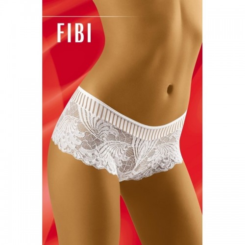 White Fibi Is A Lacy Short Which Is Available In Black Or White