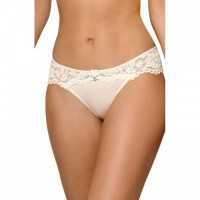 Cream Newia Knickers In Ivory (Shown In The Picture With The Soft Cup Bra Option)