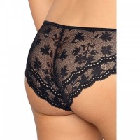 Black Knickers With A Bow In The Centre