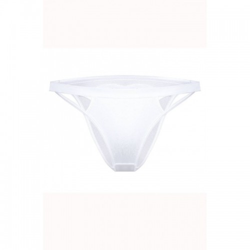 White Super Fun Knickers With Applique Embroidered ‘Lips’ On The Back!