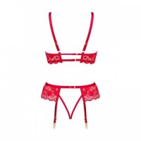 Red The Rose Lingerie Set Red Is A Perfect Gift Choice Its Deep Colour & Subtle Finishes Make This Lingerie