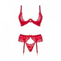 Red The Rose Lingerie Set Red Is A Perfect Gift Choice Its Deep Colour & Subtle Finishes Make This Lingerie