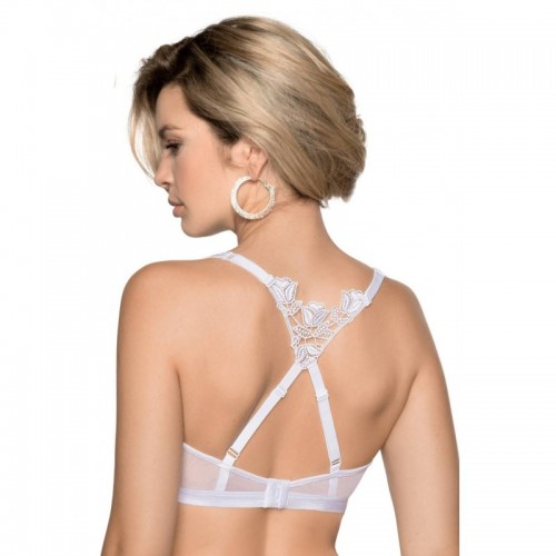 White Stunning Soft Cup Bra From Roza Lisbet