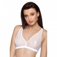 White Stunning Soft Cup Bra From Roza Lisbet