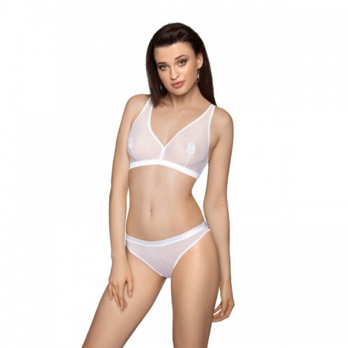 White Stunning Soft Cup Bra From Roza Lisbet