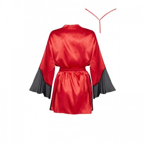 Sara Peignoir Red Night Robe