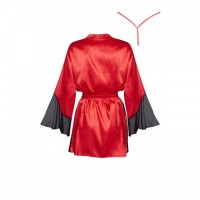 Sara Peignoir Red Night Robe