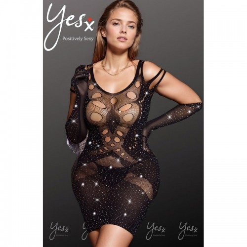 Black Plus-Size Bodystocking