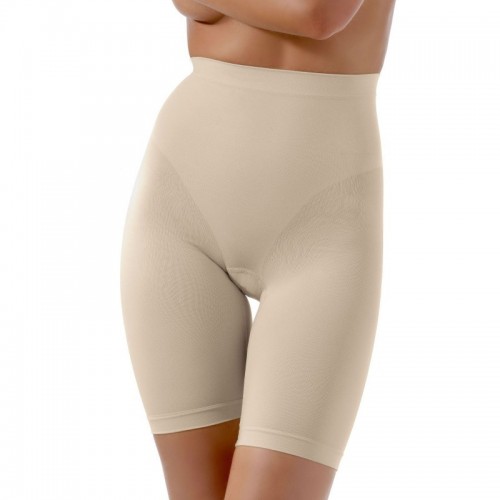 Beige High Waist Girdle Firm Compression