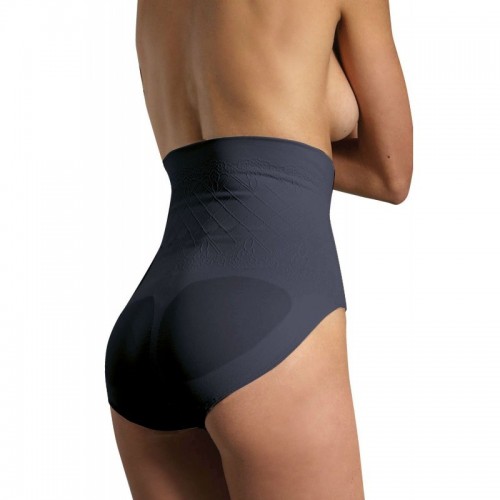 Black High Waist Shaping Knickers Firm Compression