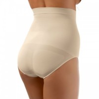 Beige High Waist Shaping Knickers Firm Compression