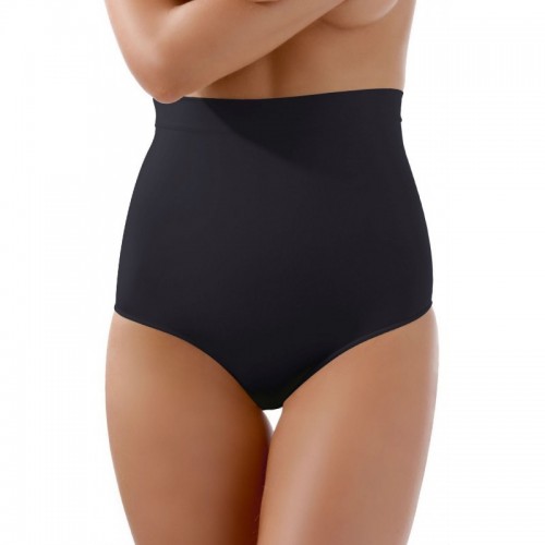 Black High Waist Shaping Knickers Firm Compression