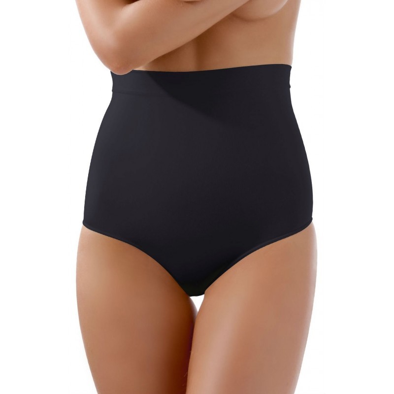 Black High Waist Shaping Knickers Firm Compression