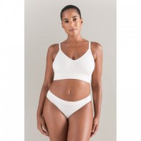 Cream Seamless Bralette Underwear