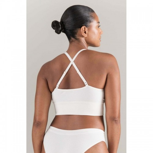 Cream Seamless Bralette Underwear