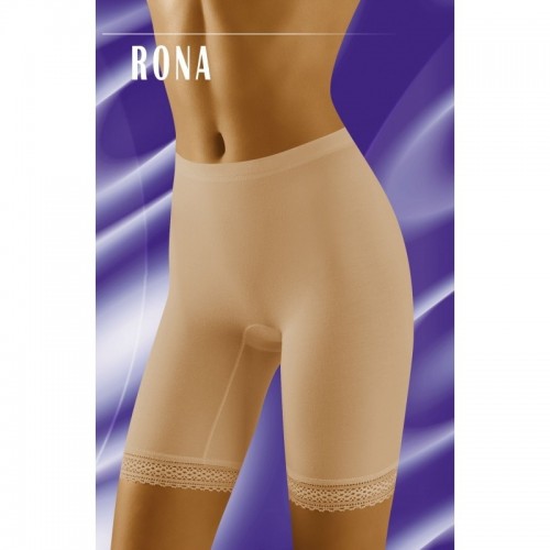 Beige Shaping Shorts With An Elasticated Micro-Adjustable Waistband