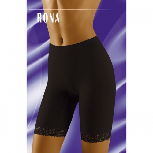 Black Shaping Shorts With An Elasticated Micro-Adjustable Waistband