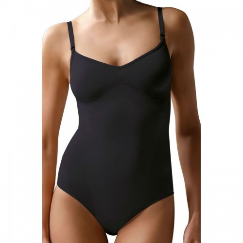 Firm Compression Black Shaping Body with Adjustable Straps