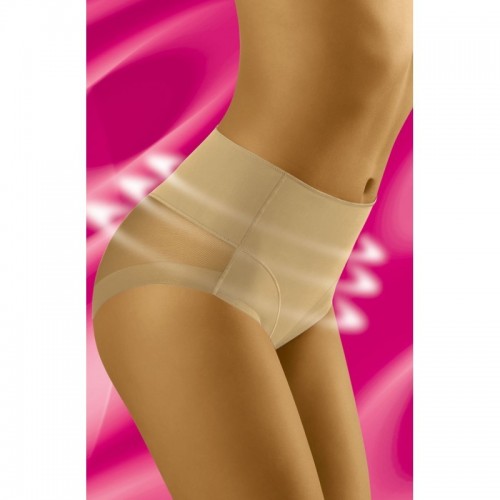 Beige Mid-Waist Tummy Control Breathable Shapewear