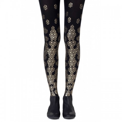 Black & Gold Queen Bee Tights