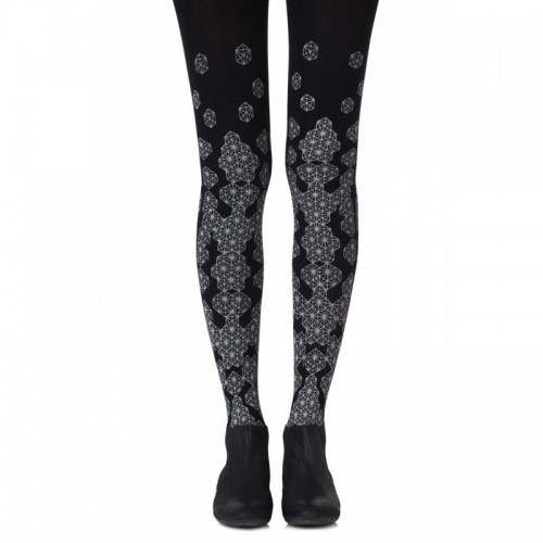 Black & Grey Queen Bee  Tights