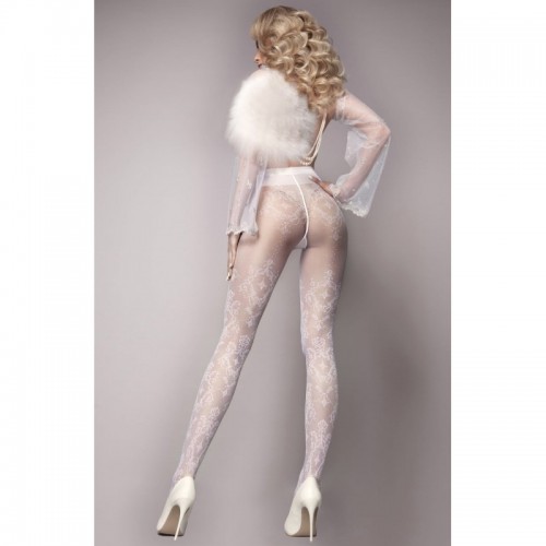 Exquisite Ivory Sheer Tights From The Wedding Touch