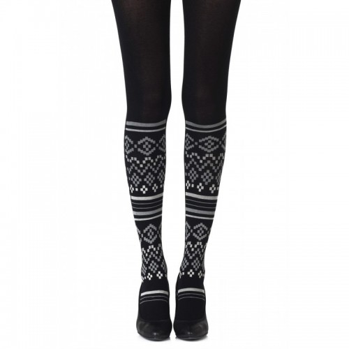 Black Sock Style Tights