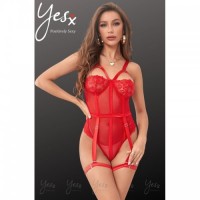 Red Bodysuit Lingerie