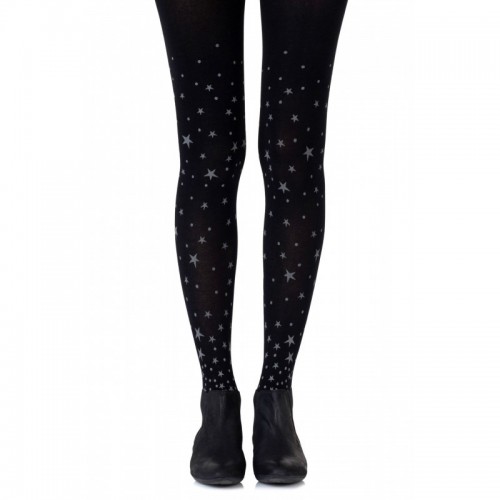 Black & Grey Hollywood Boulevard Tights