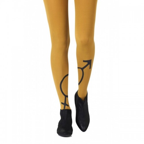 Mustard Mars & Venus Tights