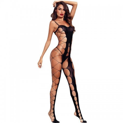 Black Fishnet Body Stocking Sexy Lingerie | Womens Underwear & Nightwear by IBA