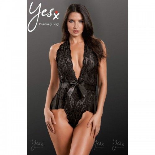 Black Teddy Bodysuit Lingerie