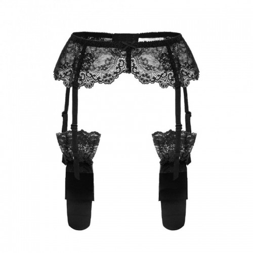 Sexy Lace Garter Belt With Matching Stockings | Black, White or Red | Womens Underwear & Nightwear by IBA