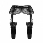 Sexy Lace Garter Belt With Matching Stockings | Black, White or Red | Womens Underwear & Nightwear by IBA